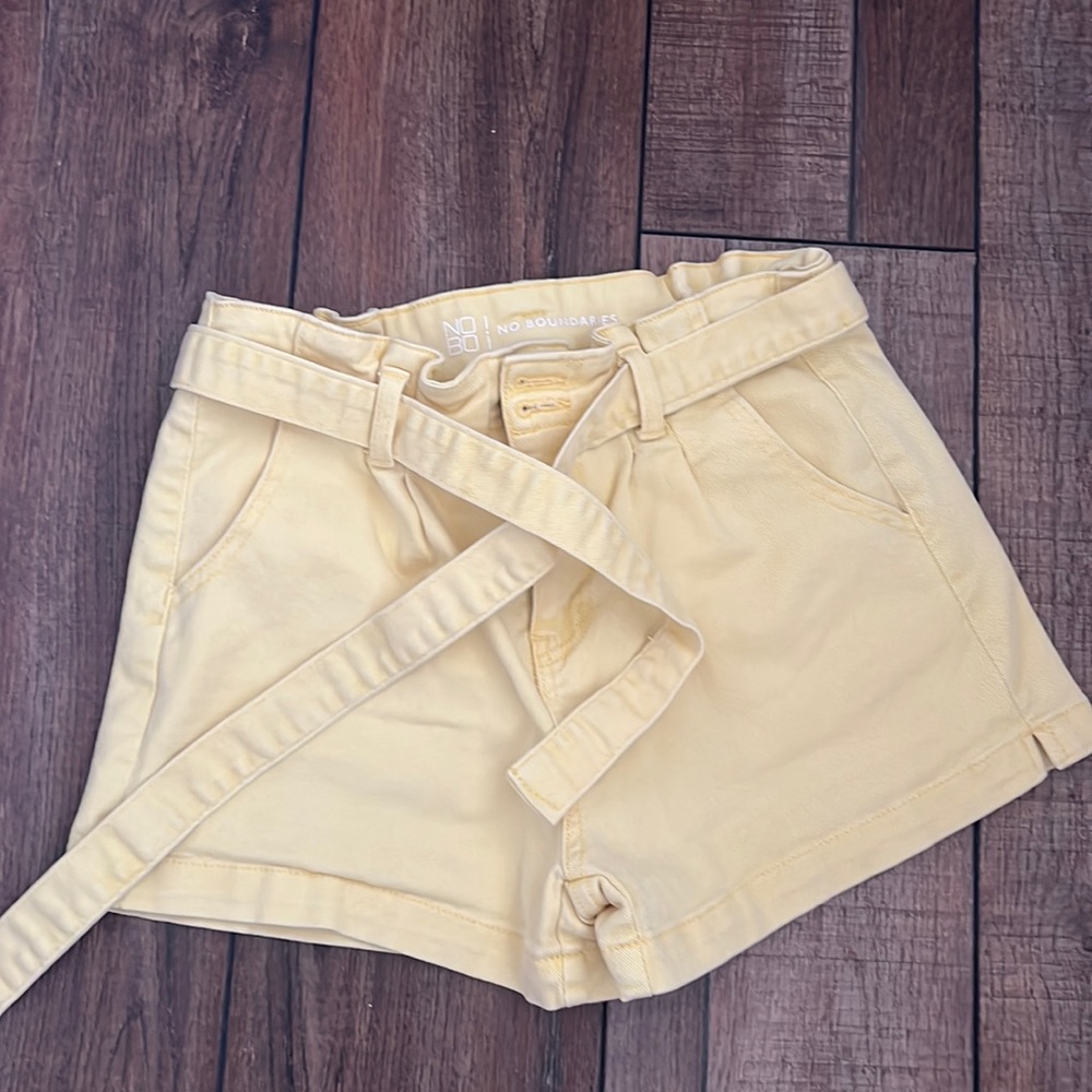 YELLOW SHORTS